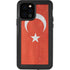 Turkish Flag Distressed iPhone 12 Pro Waterproof Case